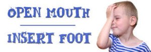 cslb newsletter foot in mouth